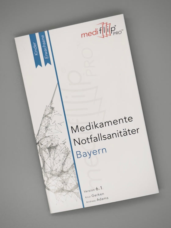 Mediflip Medikamente Notfallsanitäter Bayern