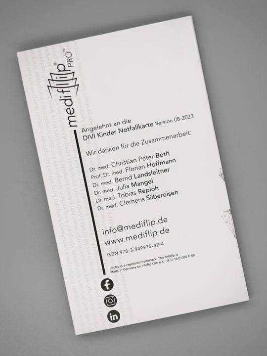 Mediflip Medikamente Notfallmedizin Kinder