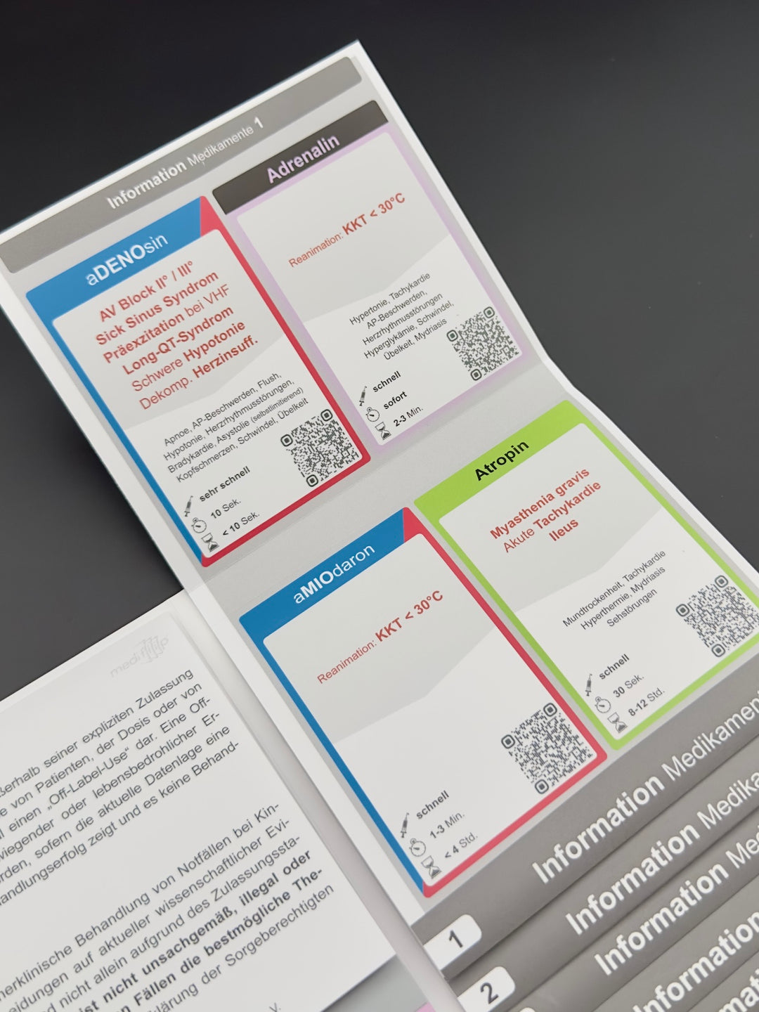 Mediflip Medikamente Notfallmedizin Kinder