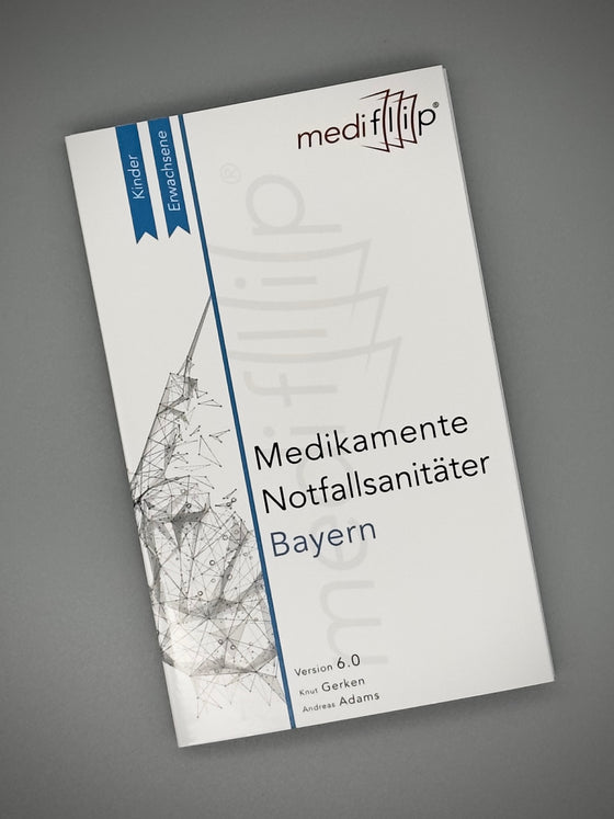 Mediflip Medikamente Notfallsanitäter Bayern