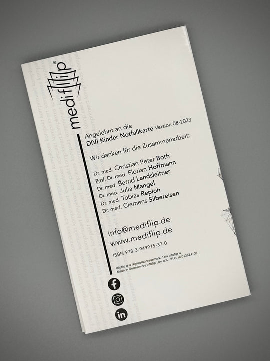 Mediflip Medikamente Notfallmedizin Kinder