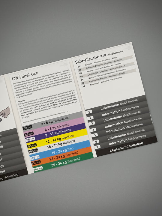 Mediflip Medikamente Notfallmedizin Kinder