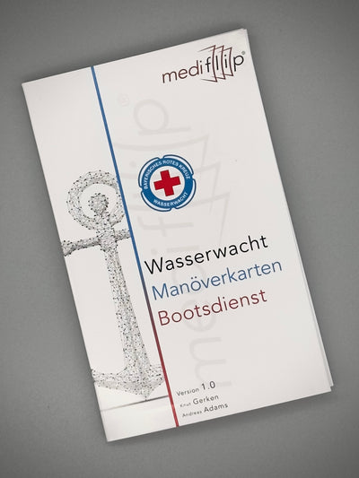 Mediflip Wasserwacht - Manöverkarten Bootsdienst